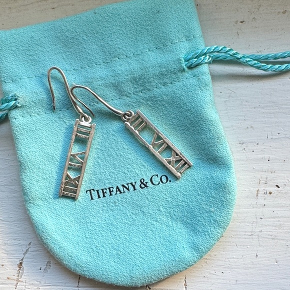 Tiffany & Co. Jewelry - Tiffany & Co. Atlas Dangle Earrings